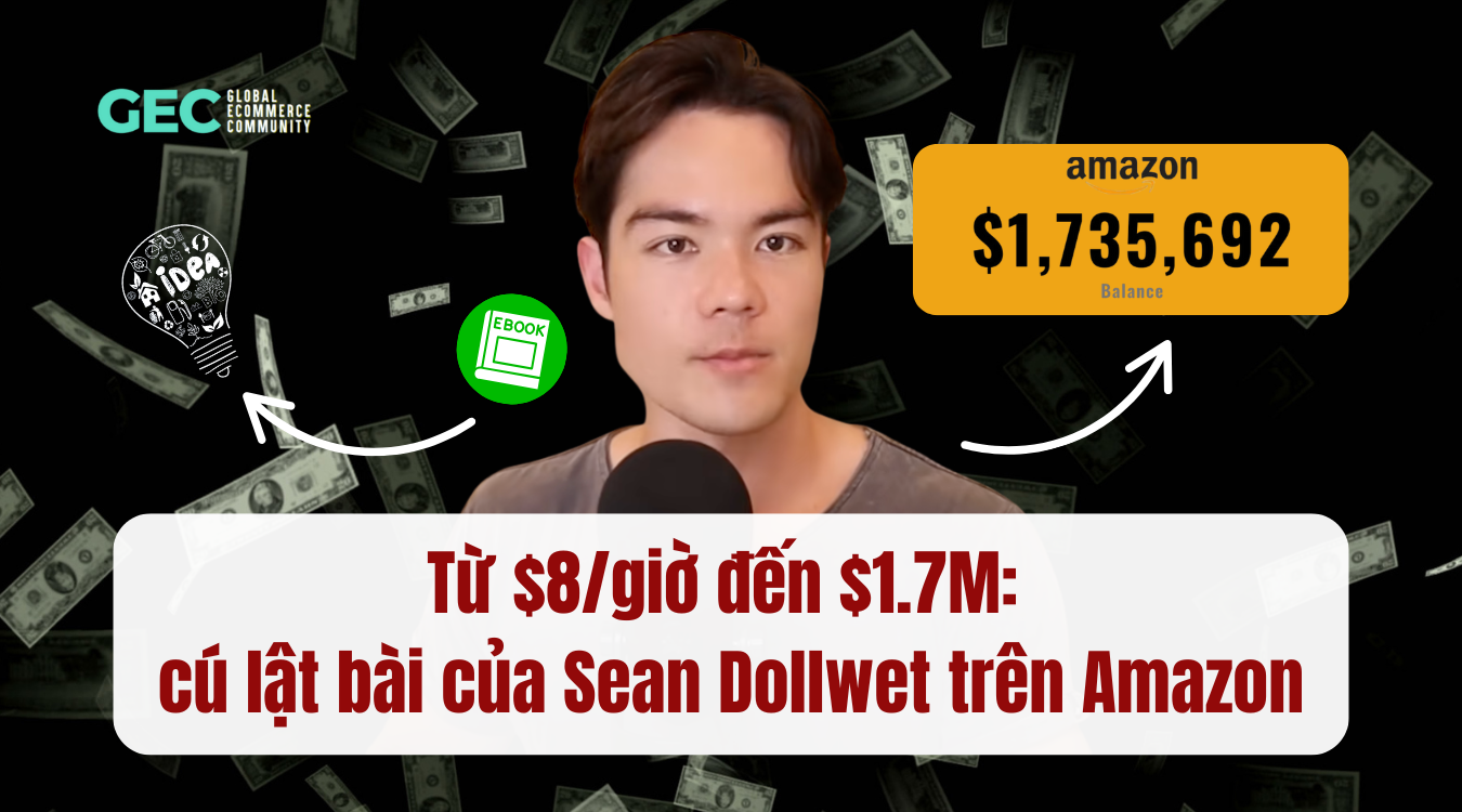 Từ $8/giờ đến $1.7M: cú lật bài của Sean Dollwet trên Amazon