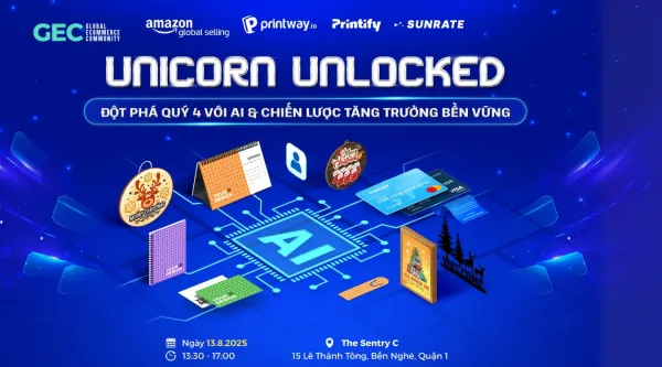 UNICORN UNLOCKED: Công Thức Bứt Phá Q4 Với Amazon, Printify, Printway & Sunrate
