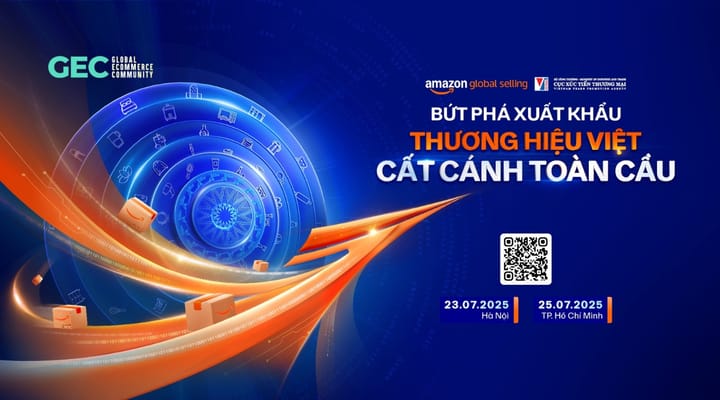 "V-Brands Go Global with Amazon 2025": Chiến lược triệu đô từ thương hiệu Việt